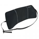 Fellowes Portable Lumbar Support Soft-brushed Cover Adjustable-straps Ref 8042101 4040150