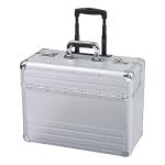 Alumaxx Omega Trolley Pilot Case 2 Combination Locks 5.3kg Silver Aluminium Ref 45122 4040340