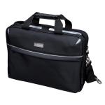 Lightpak Laptop Bag Top Load with 15in Laptop Compartment Nylon Black Ref 46112 4040454