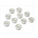 Nobo Glass Whiteboard Magnets Dia 32mm Clear Ref 1903854 [Pack 10] 4042061