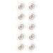 Nobo Glass Whiteboard Magnets Dia 32mm Clear Ref 1903854 [Pack 10] 4042061