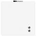 Rexel Magnetic Drywipe Board Square Tile 360x360mm White Ref 1903802 4042116