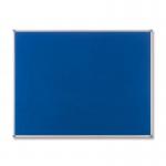 Nobo Premium Plus Blue Felt Notice Board 900x600mm Ref 1915188 4042251