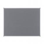 Nobo Premium Plus Grey Felt Notice Board 1200x900mm Ref 1915196 4042298