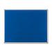 Nobo Premium Plus Blue Felt Notice Board 1800x1200mm Ref 1915192 4042312