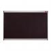 Nobo Classic Noticeboard High-density Foam with Aluminium Finish W1200xH900mm Black Ref QBPF1290 4042429