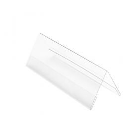 Seminar Sign Holder Tent Shaped A4 Clear 4042866