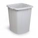 Durable Durabin Slim Bin for Recycling Waste 90 Litre Capacity 515x485x605mm Grey Ref 1800474050 4043825