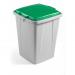 Durable Durabin Slim Bin for Recycling Waste 90 Litre Capacity 515x485x605mm Grey Ref 1800474050 4043825