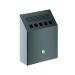 Durable Ash Bin Wall-mounted Capacity of 2.5 Litres 205x80x275mm Charcoal Ref 333301 4044104