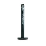 Rubbermaid Smokers Pole Bin Capacity 1000 Butts Base Diameter of 324mm Height of 1041mm Black Ref FGR1BK 4044136