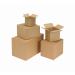 Corrugated Box Single Wall 305x229x229mm FSC3 Brown [Pack 25] 4047622
