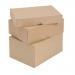 Self Locking Box Carton and Lid A4 W305xD215xH100mm Brown [Pack 10] 4047729