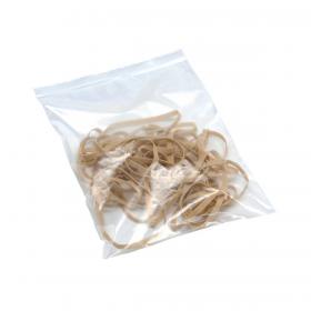Grip Seal Polythene Bags Resealable Plain 40 Micron 200x280mm PG12 Pack of 1000 4048366
