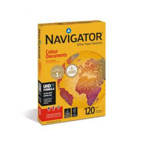 Navigator Colour Documents Paper 120gsm A4 White Ref NCD1200009 250 Sheets  4049228