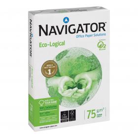 Navigator Eco-logical Paper FSC 75gsm A4 Wht Ref NEC0750012 5 x 500 Shts 4049478