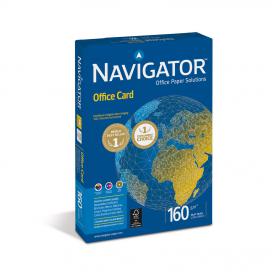 Navigator Office Prem Card FSC High Qlty 160gsm A4 Bright WhtRefNOC1600001250Shts 4049523