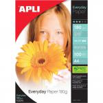 Apli Everyday Paper Glossy 180gsm A4 Ref 11475 [100 Sheets] 4049872