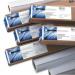Hewlett Packard [HP] Bright White Inkjet Paper Roll 90gsm 594mm x 45.7m White Ref Q1445A 4049990