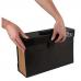 Bankers Box by Fellowes Handifile Expanding Organiser Briefcase Black Ref 9351501 4050801