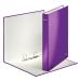 Leitz FSC WOW Ring Binder 2 D-Ring 25mm Size A4 Purple Ref 42410062 [Pack 10] 4051270