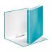 Leitz FSC WOW Ring Binder 2 D-Ring 25mm Size A4 Ice Blue Ref 42410051 [Pack 10] 4051289