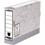 Fellowes Bankers Box Transfer File 80mm Grey/White Ref 1180001 [Pack 10] 4051505