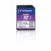 Verbatim SDHC Media Memory Card SD 2.0 FAT32 Class 10 Read 10MBs Write 10MBs 128GB Ref 44025 4051837