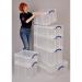 Really Useful Storage Box Plastic Lightweight Robust Stackable 50 Litre W440xD710xH230mm Clear Ref 50C 4051871