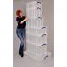 Really Useful Storage Box Plastic Lightweight Robust Stackable 50 Litre W440xD710xH230mm Clear Ref 50C 4051871