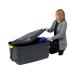 Strata Storage Trunk with Lid and Wheels 145 Litres W960xD560xH460 Black Ref HW440 4052027
