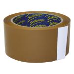 Sellotape Vinyl Case Sealing Tape 50mmx66m Brown [Pack 6] 4052460