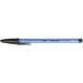 BIC Cristal Soft Ball Pen Medium 1.2mm Tip 0.35mm line Black Ref 951433 [Pack 50] 4052711