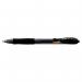 Pilot G210 Gel Rball Pen Rubber Grip Retractable 1.0mm Tip 0.48mm Line Black Ref 4902505209802 [Pack 12] 4053406