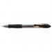 Pilot G210 Gel R/ball Pen Rubber Grip Retractable 1.0mm Tip 0.48mm Line Black Ref 4902505209802 [Pack 12] 4053406