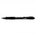 Pilot G210 Gel R/ball Pen Rubber Grip Retractable 1.0mm Tip 0.48mm Line Black Ref 4902505209802 [Pack 12] 4053406