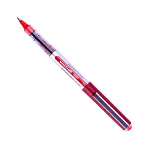 Image of Uni-ball Eye UB150 Rollerball Pen Micro 0.5mm Tip 0.3mm Line Red Ref