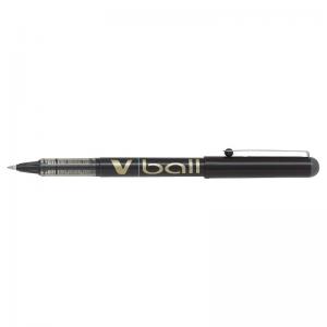 Pilot V-Ball VB7 Rollerball Pen Medium 0.7mm Tip 0.4mm Line Black Ref