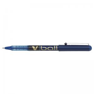 Pilot V-Ball VB7 Rollerball Pen Medium 0.7mm Tip 0.4mm Line Blue Ref