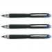 Uni-ball Jetstream RT Rollerball Pen Retractable 1.0mm Tip 0.45mm Line Blue Ref 789107000 [Pack 12] 4053959