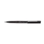 Pentel JM20 Fountain Pen Disposable Dual-sided Fibre-Nib 0.3-0.4mm Line Black Ref JM20MB-A [Pack 12] 4054163