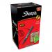 Sharpie W10 Permanent Marker Chisel Tip 1.5-5.0mm Line Black Ref S0192654 [Pack 12] 4054602
