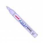 Uni Paint Marker Bullet Tip Medium Point Px20 Line Width 1.8-2.2mm White Ref 545491000 [Pack 12] 4054866