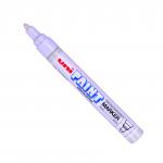 Uni Paint Marker Bullet Tip Medium Point Px20 Line Width 1.8-2.2mm White Ref 545491000 [Pack 12] 4054866