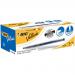 Bic Velleda Marker Whiteboard Dry-wipe 1721 Fine Bullet Tip 1.6mm Line Blue Ref 841841 [Pack 24] 4055025