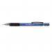 Pentel A317 Automatic Pencil with Rubber Grip and 2 x HB 0.7mm Lead Blue Barrel Ref A317-C [Pack 12] 4055307