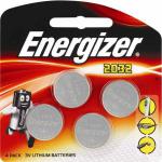 Energizer CR2032 Battery Lithium Ref 637762 [Pack 4] 4056443