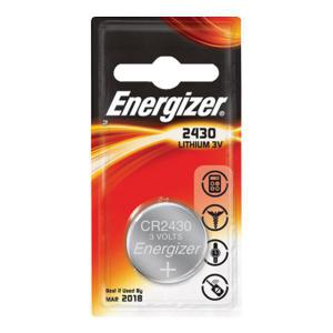 Energizer CR2430 Battery Lithium Ref 637991 Pack 2 4056458