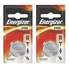 Energizer CR2450 Battery Lithium Ref 638179 Pack of 2 4056462