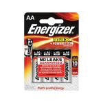 Energizer Max AA/E91 Batteries Ref E300112500 [Pack 4] 4056732